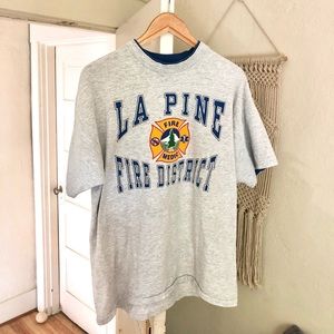 Vintage Tee Fire District La Pine OR